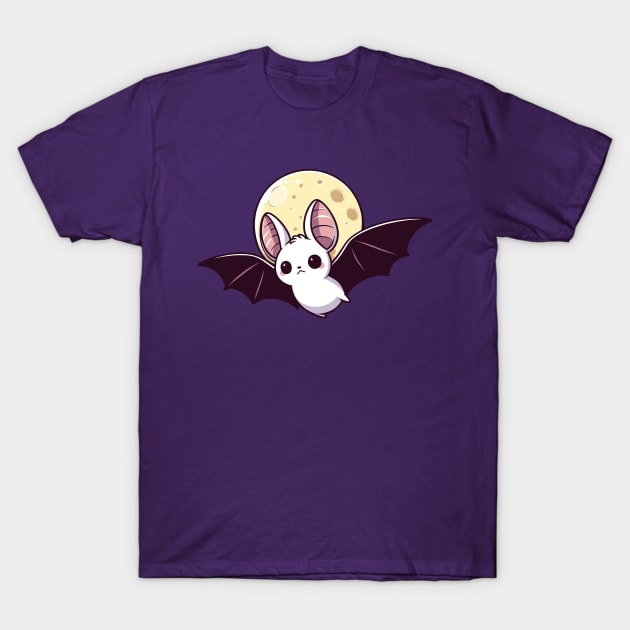 white bat simplified T-Shirt by hunnydoll